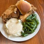 Fried Chicken Dinner Brau Haus